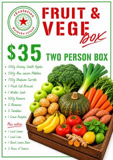 Two Person Fruit and Veggie Box